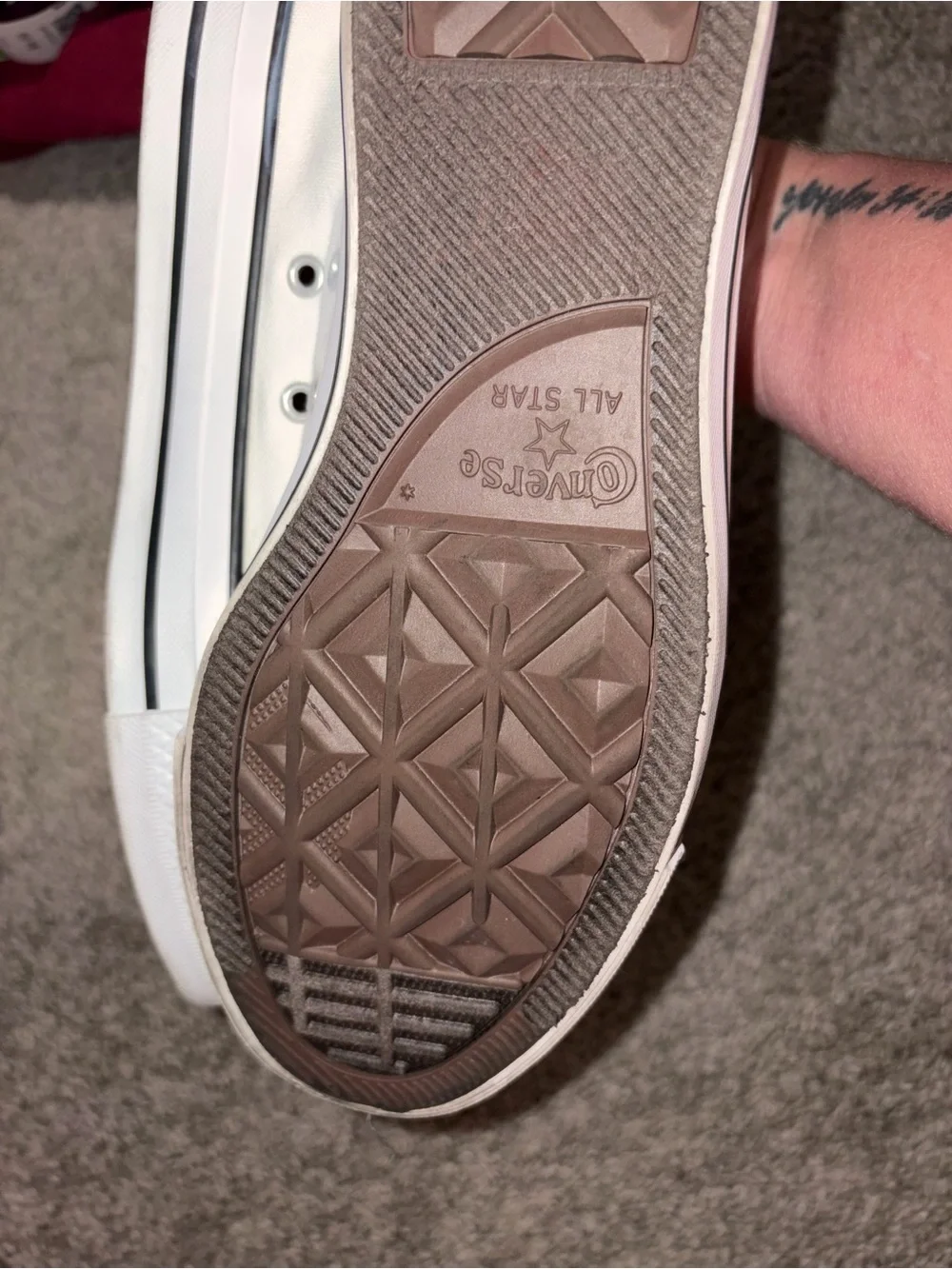 Converse Chuck Taylor All Star Slip On White Mens 6 / Womens 8⁠